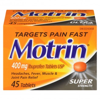 Motrin Super Strength Pain Relief Ibuprofen Tablets